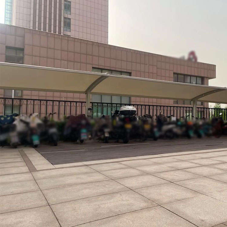 霸州市膜结构电动车棚